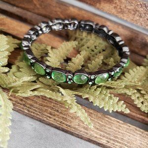 Avon Green Crystal Bracelet